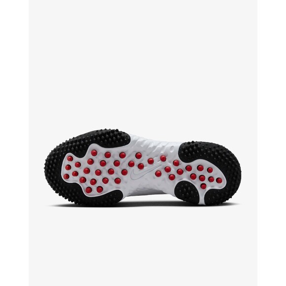 Nike Alpha Huarache Elite 4 Turf Softball Womens SZ 8 Red White Black FD2746-600 - Picture 8 of 8